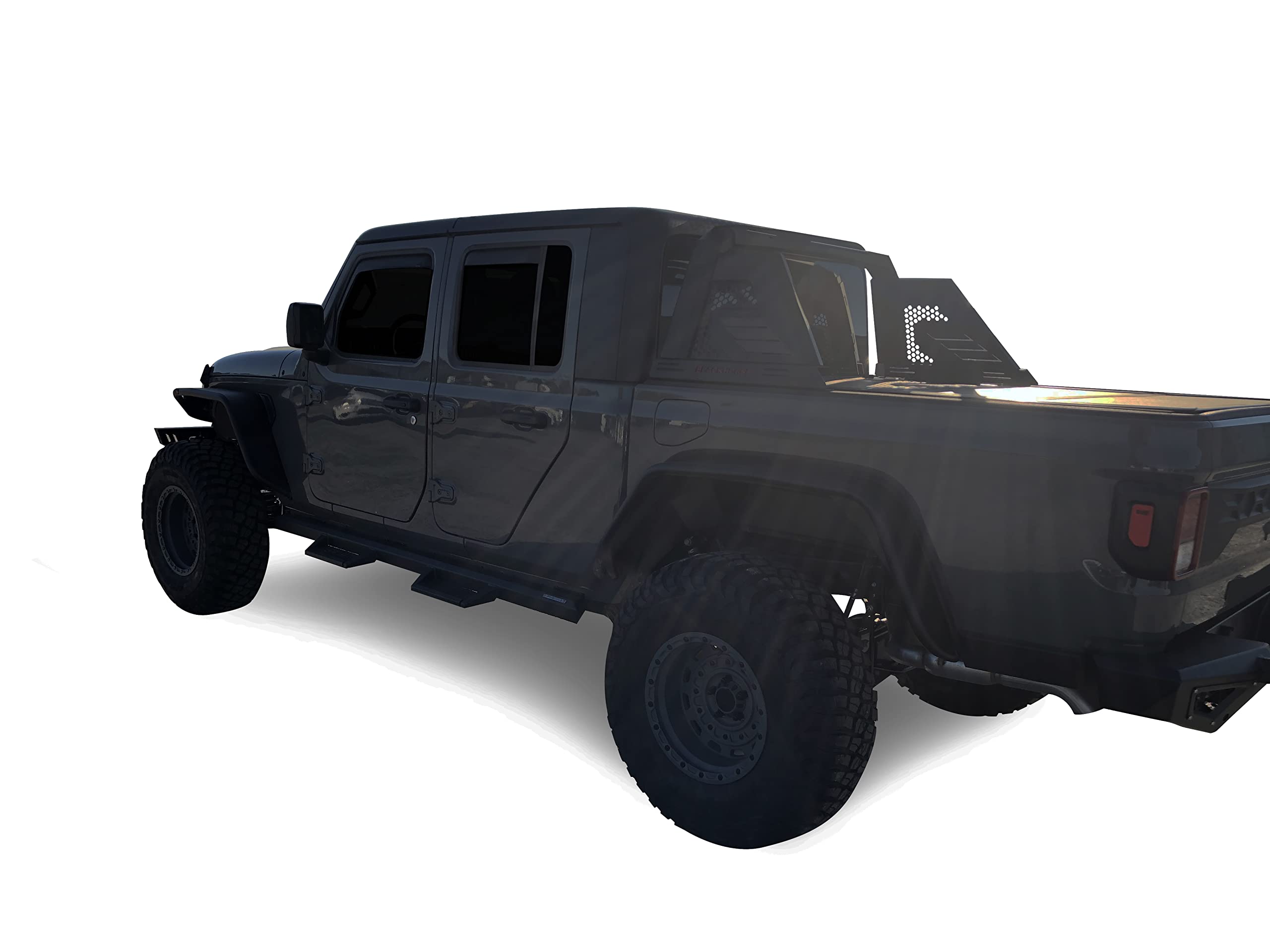 Armour II Black Roll Bar Compatible with 2019-2024 Jeep Gladiator-AR2-09B