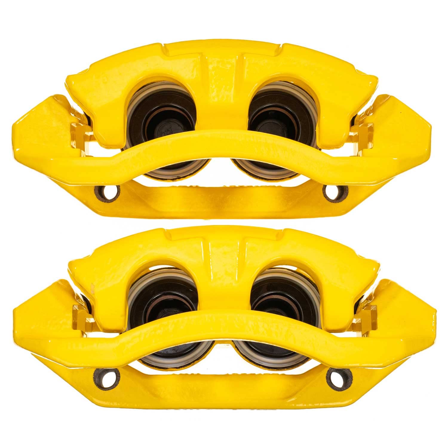 Power Stop Pair of High-Temp Yellow Powder Coated Front Calipers For Chrysler Aspen, Dodge Dakota, Dodge Durango, Dodge Ram 1500, Ram 1500, Ram 1500 Classic, Ram Da [Model Specific]