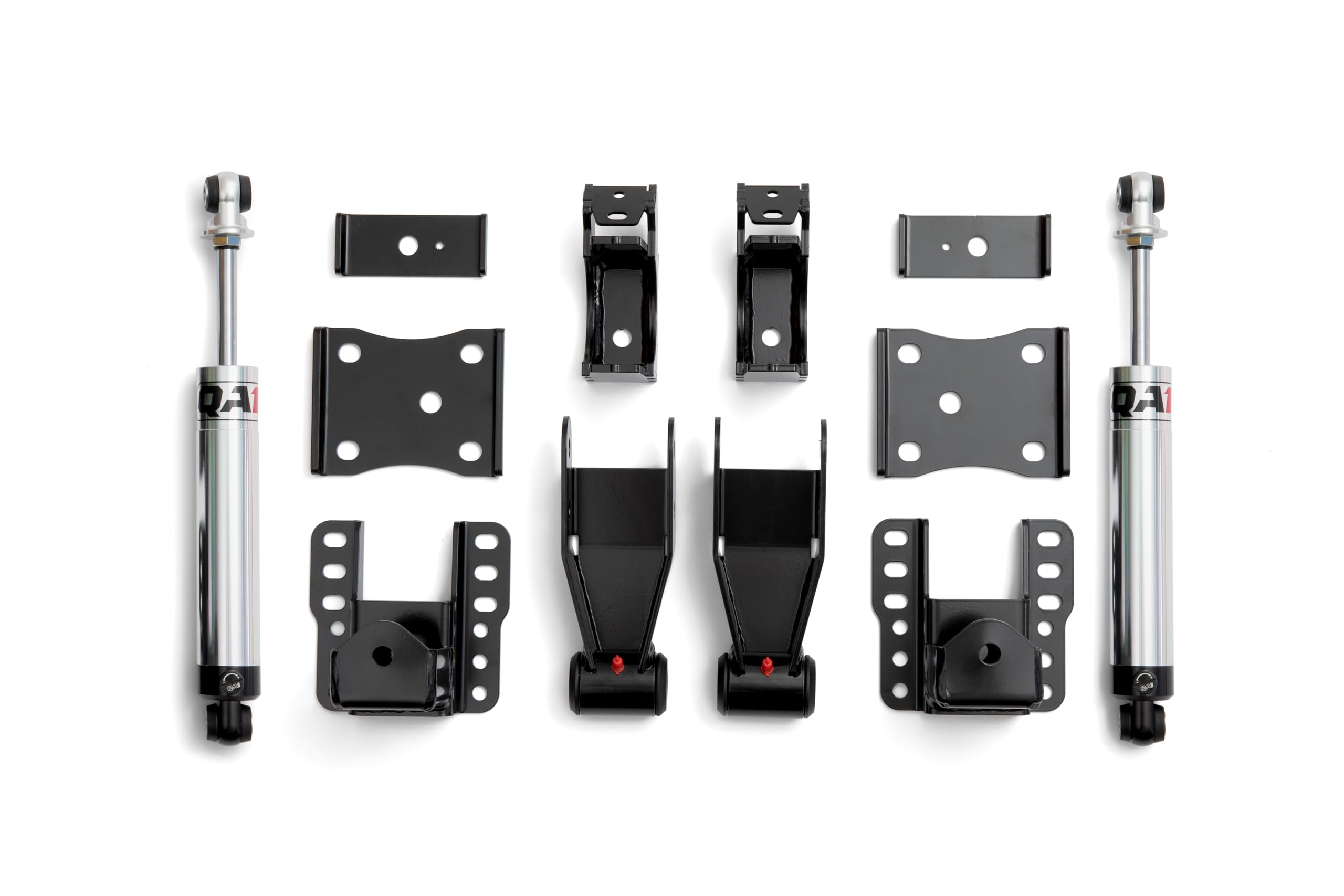 Rear QA1 Single Adjustable Shocks, 4-6 Inch Drop