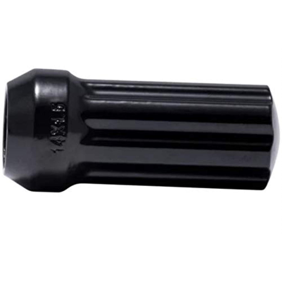 Lug Nut Kit Pro Comp Wheels 16144B 14 x 1.5 HT Spline 6 Lug Kit w/Valve Stem Black Lug Nut Kit