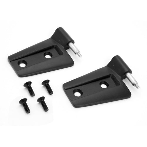 Door Hinge Kit Rugged Ridge for Jeep Wrangler JK | Steel, Black | 11202.22 | Fits 2007-2018 Jeep Wrangler JK