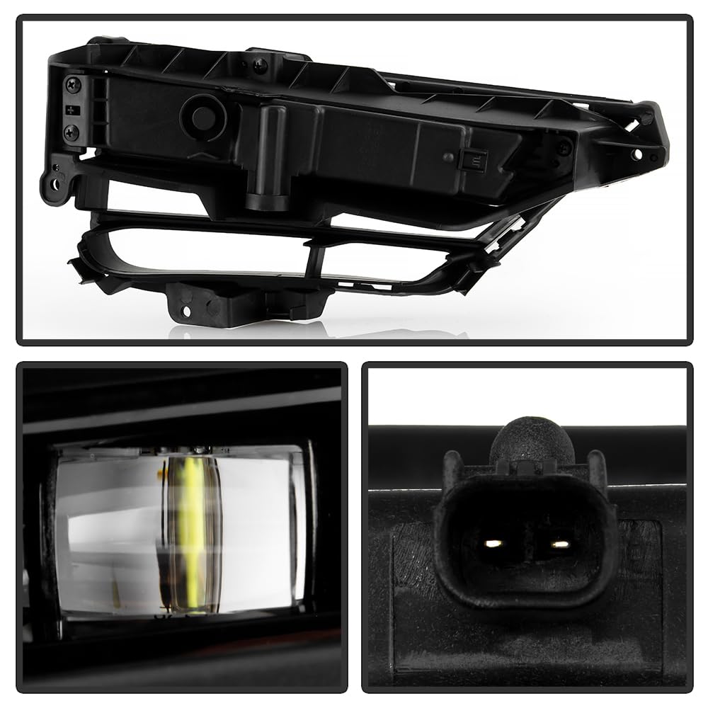 Chrysler 300 Halogen Only (OE) 2015-2023 Chrome Bezel Passenger Side H (Will Not Fit HID Models)
