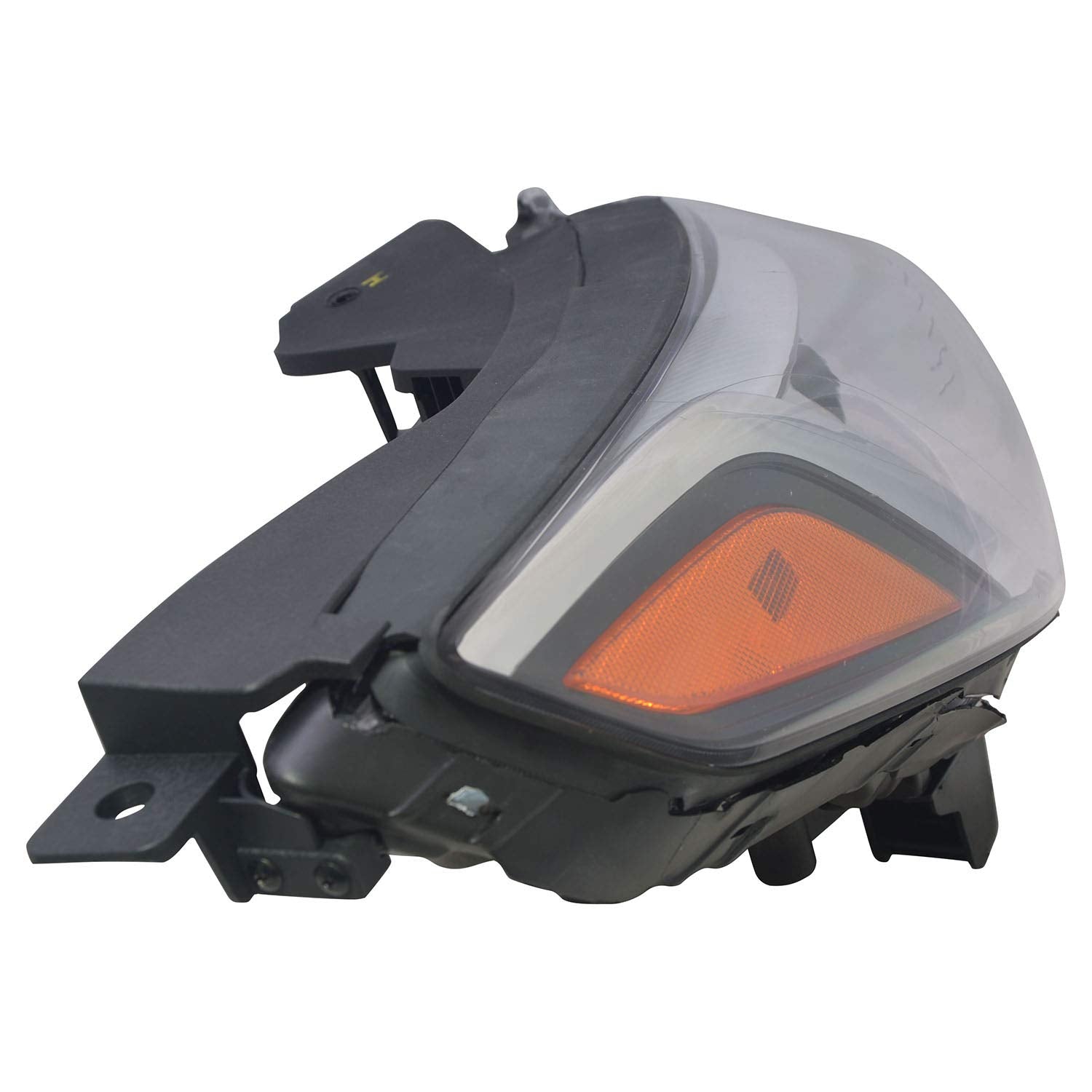 Right TYC Headlight Assembly Compatible with 2015-2016 Hyundai Santa Fe