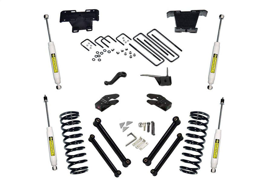SUPERLIFT SUSPENSION RealTruck 5" Lift Kit for Dodge RAM 1500 | Complete Lift Kit with Front & Rear Shadow Series Shocks | K100 | Fits 1994-1999 Dodge RAM 1500 4WD