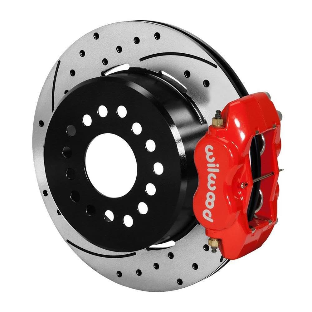 WILWOOD 140-13398-DR P-B Kit FDL P/S, Drilled-Red AMC 71-74 2.60" Offset