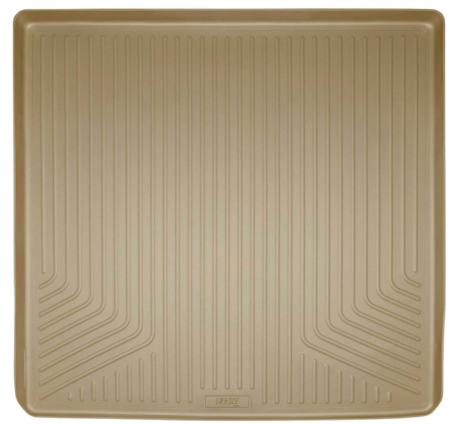 Husky Liners Cargo Liner Weatherbeater | Fits 2015-2020 Cadillac Escalade/Chevrolet Tahoe/GMC Yukon Behind 2nd Seat | 1-pc Tan - 28213