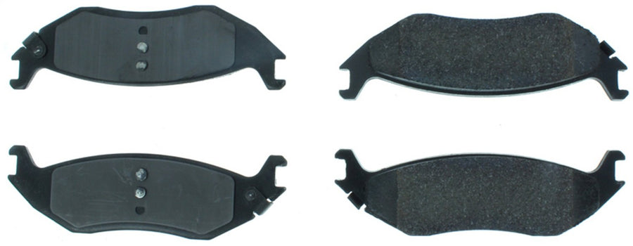 Rear StopTech 308.08980 Brake Pads with Shims and Hardware Street