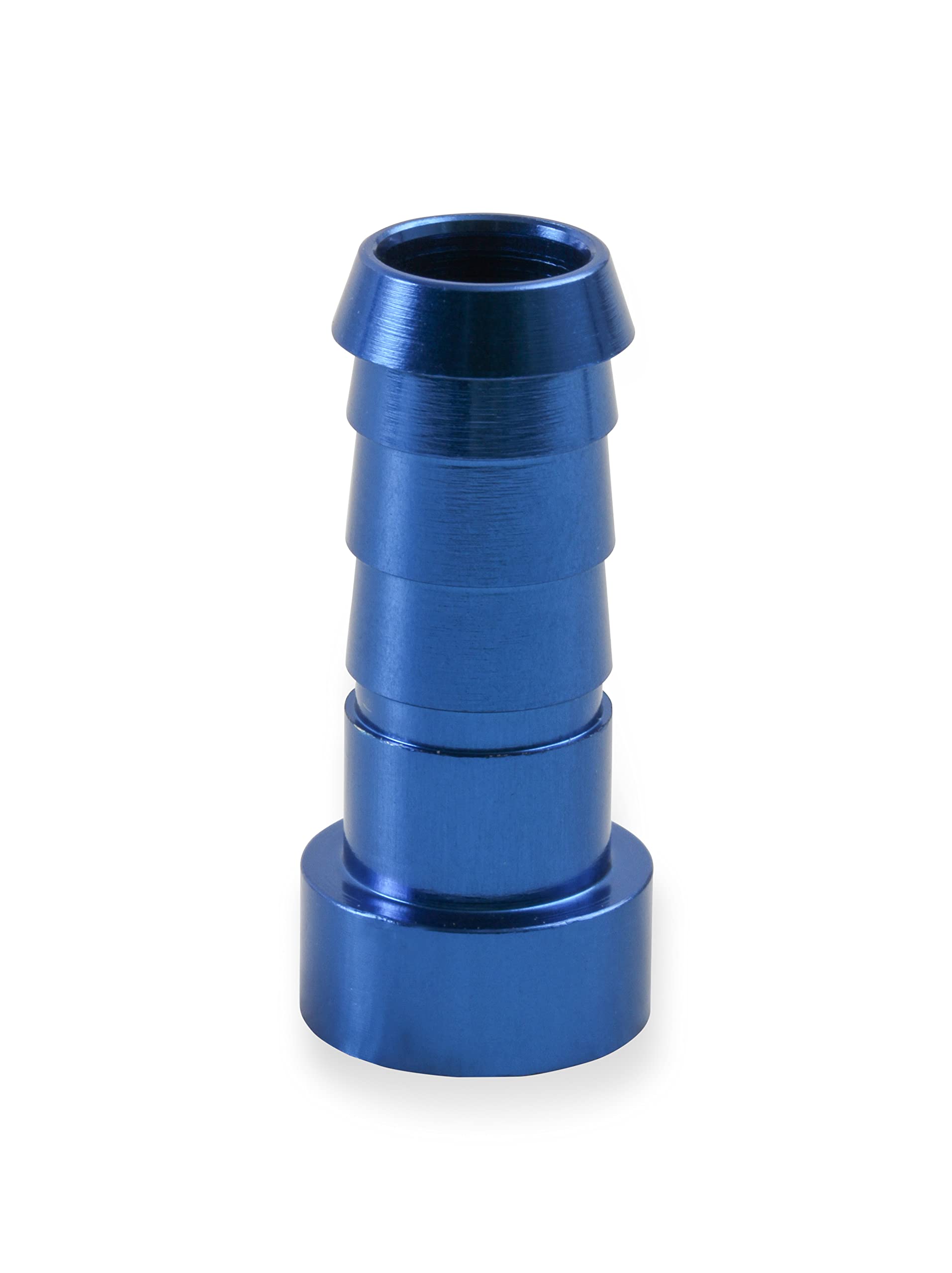 700112ERL Earl's Auto-Crimp Hose End - Straight - Size -12 - Blue