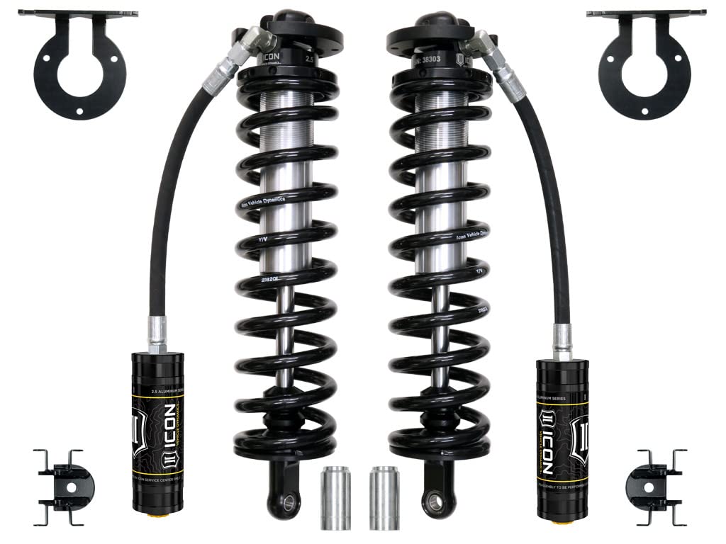 4" ICON Lift, 2.5 VS RR Front Coilover Conversion Kit, Compatible with 2005-Up Ford F250/350 4WD, 61721