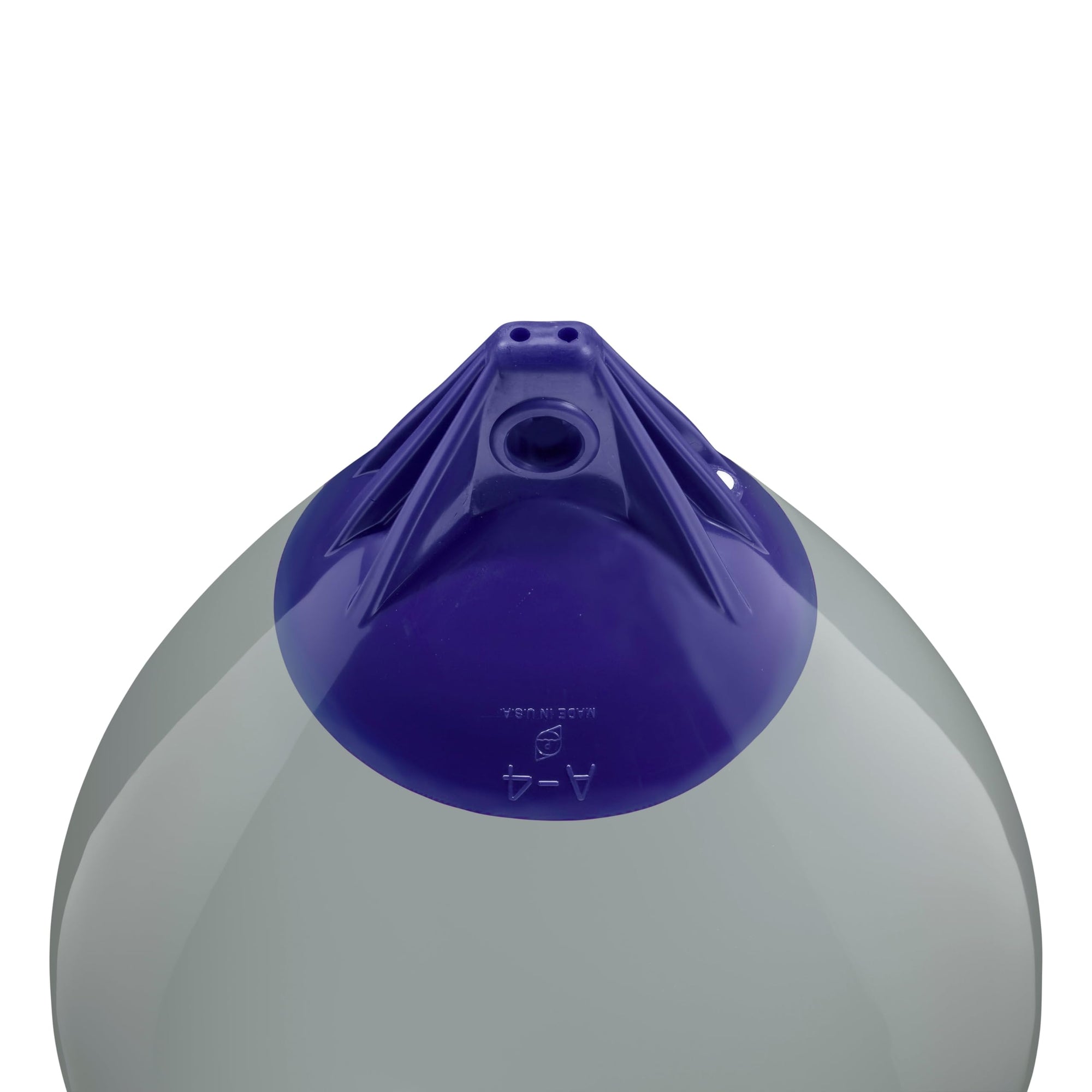A-4 Standard Blue Ropehold Polyform Buoy - Grey