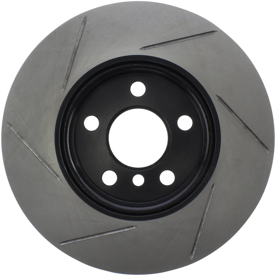 Front Left StopTech 126.34166SL Sport Slotted Brake Rotor