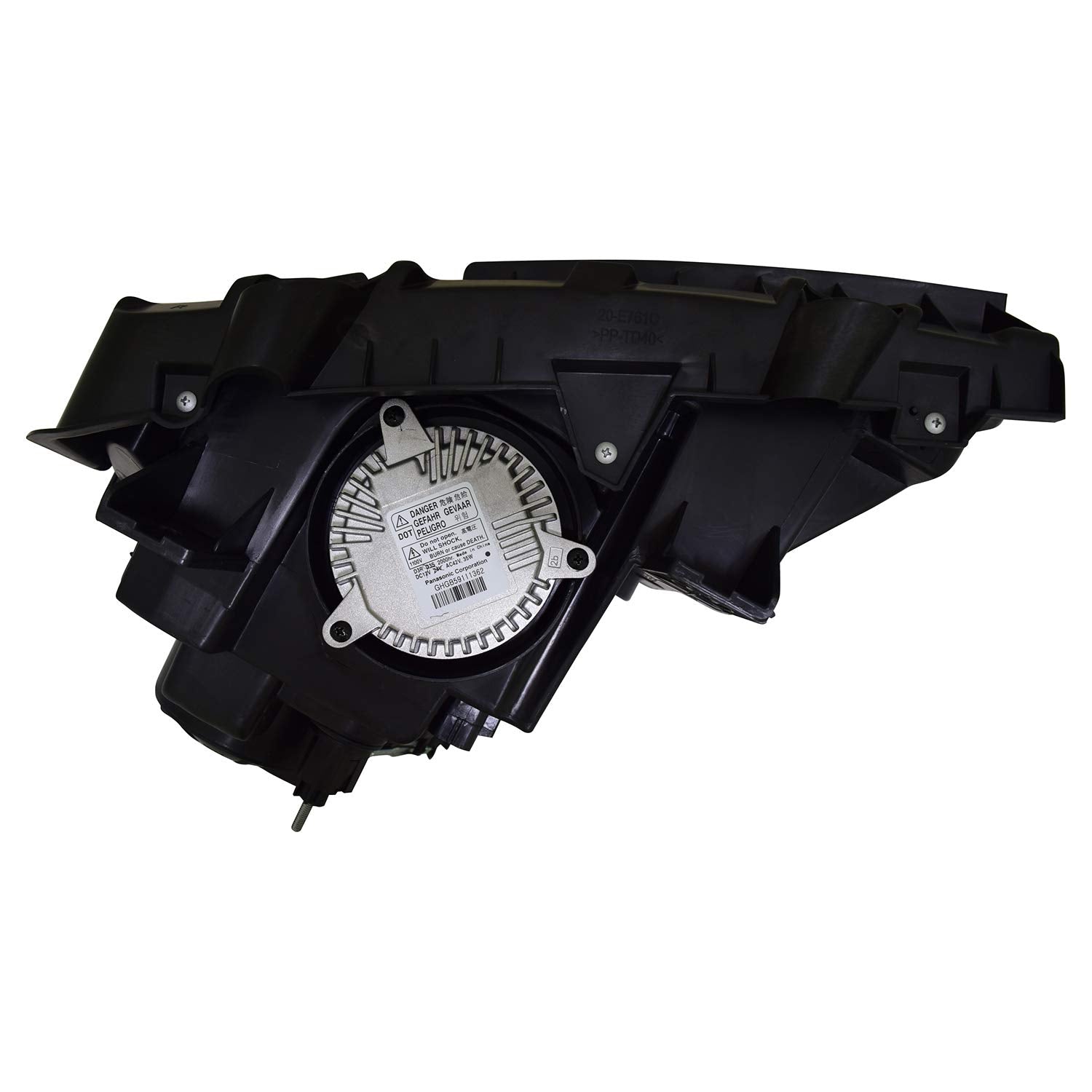 Right TYC Headlight Assembly Compatible with 2014-2015 Chevrolet Camaro