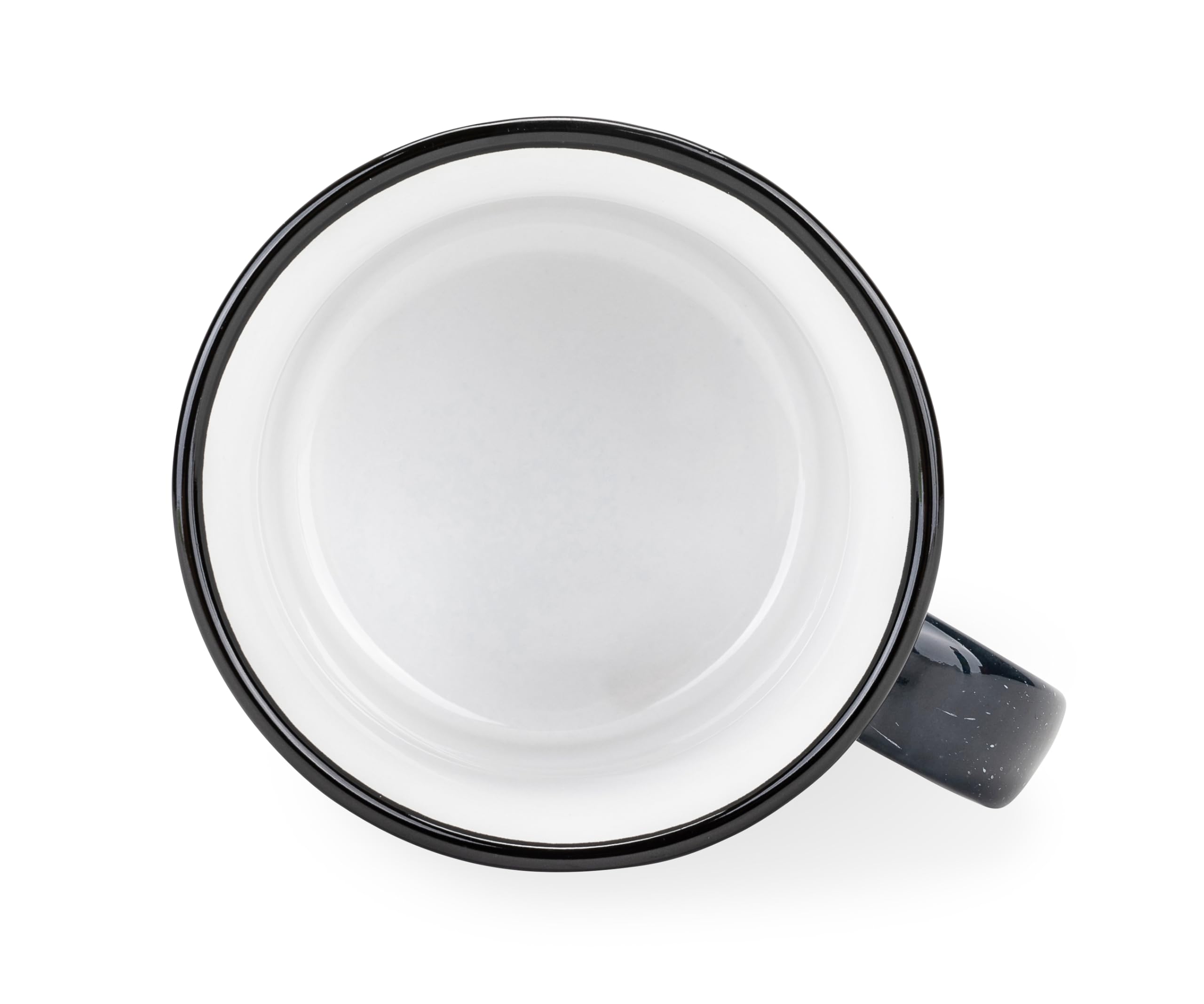Ceramic Coffee Mug Camco Life is Better at The Campsite - Microwave and Dishwasher Safe - Features Speckled Blue Background with Life is Better at the Campsite Design - Coffee Cup Holds 14oz. (53473)