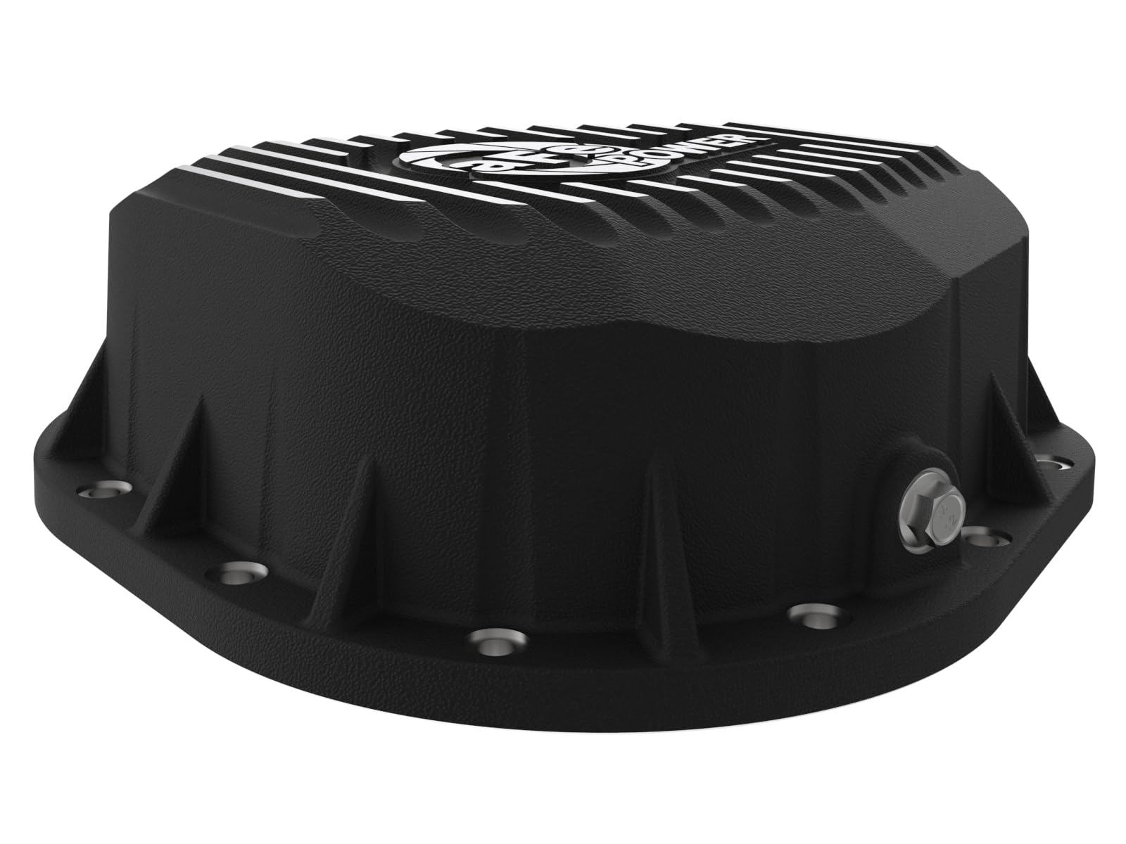 aFe POWER Differential Cover Pro Series Black w/Machined Fins - #46-70022 - Ford F-250/F-350/Excursion 86-25 V8 (td) (10.25/10.50-12)