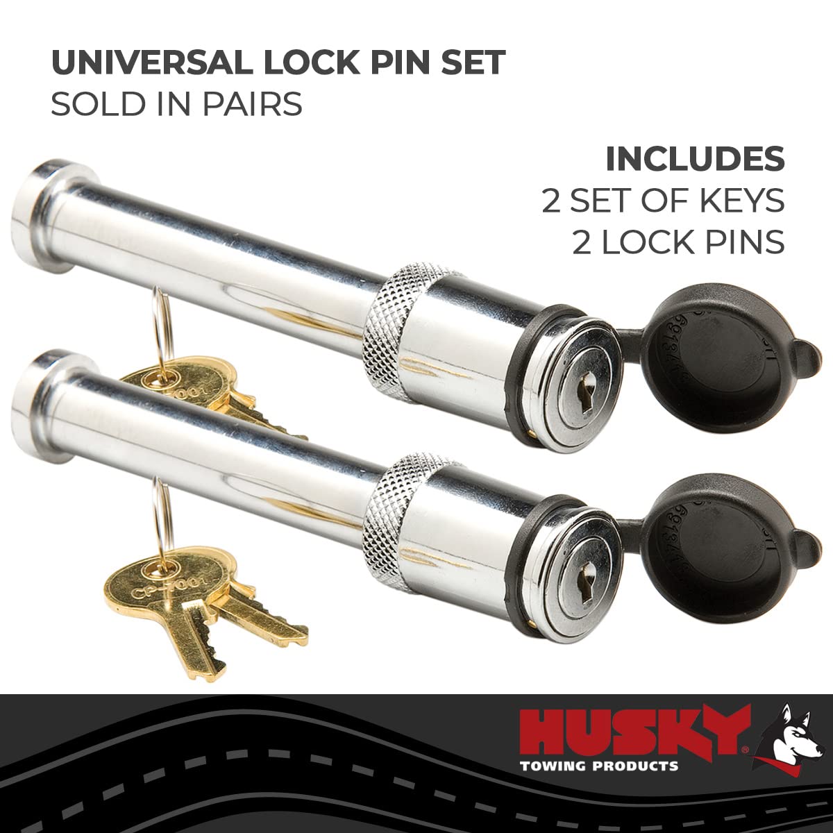 Husky 33112 Towing Locking Pins Set