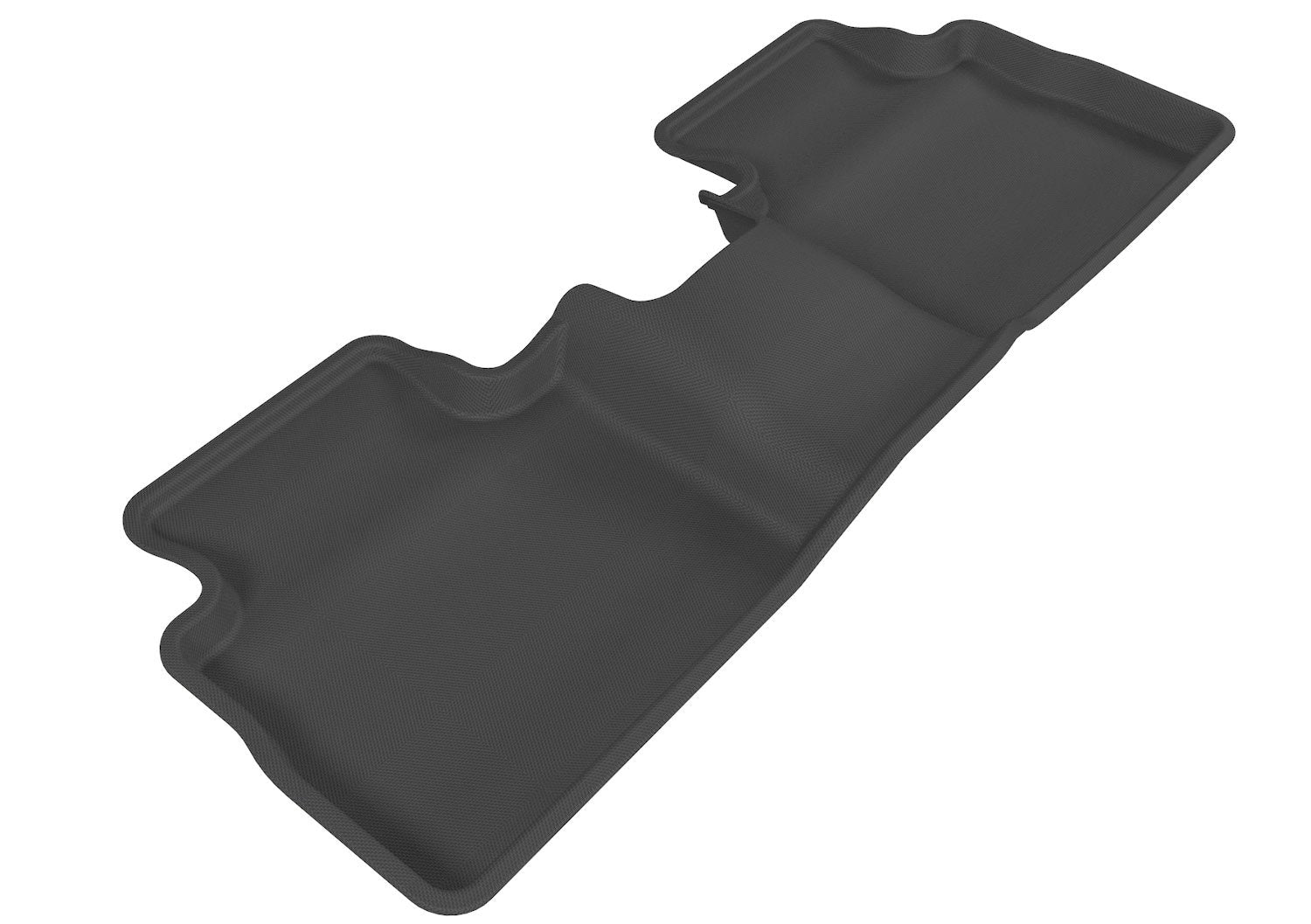 Kagu 3D MAXpider Custom Fit Floor Mat (Black) Compatible with Nissan Rogue 2008-2013 - Second Row