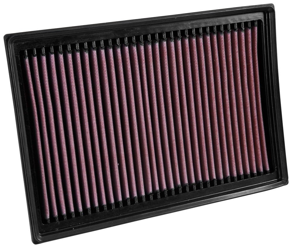 K&N Engine Air Filter: Washable, Increase Power & Acceleration, Premium, Replacement Car Air Filter: Compatible with 2014-2019 MERCEDES BENZ (AMG GT, AMG GT C, AMG GT R, AMG GT S), 33-5039