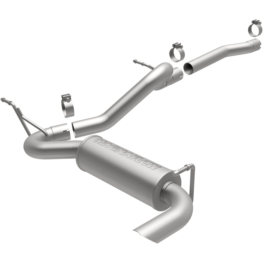 2012-2018 Jeep Wrangler JK MagnaFlow Competition Series Cat-Back Performance Exhaust System, V6 3.6L