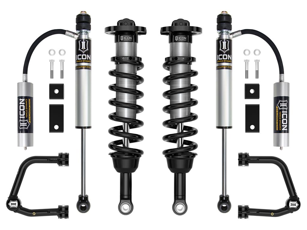 Stage 5 ICON 2-3.5" Lift, 2.5 Suspension System, Tubular UCA, Compatible with 2022-23 Toyota Tundra, K53195T