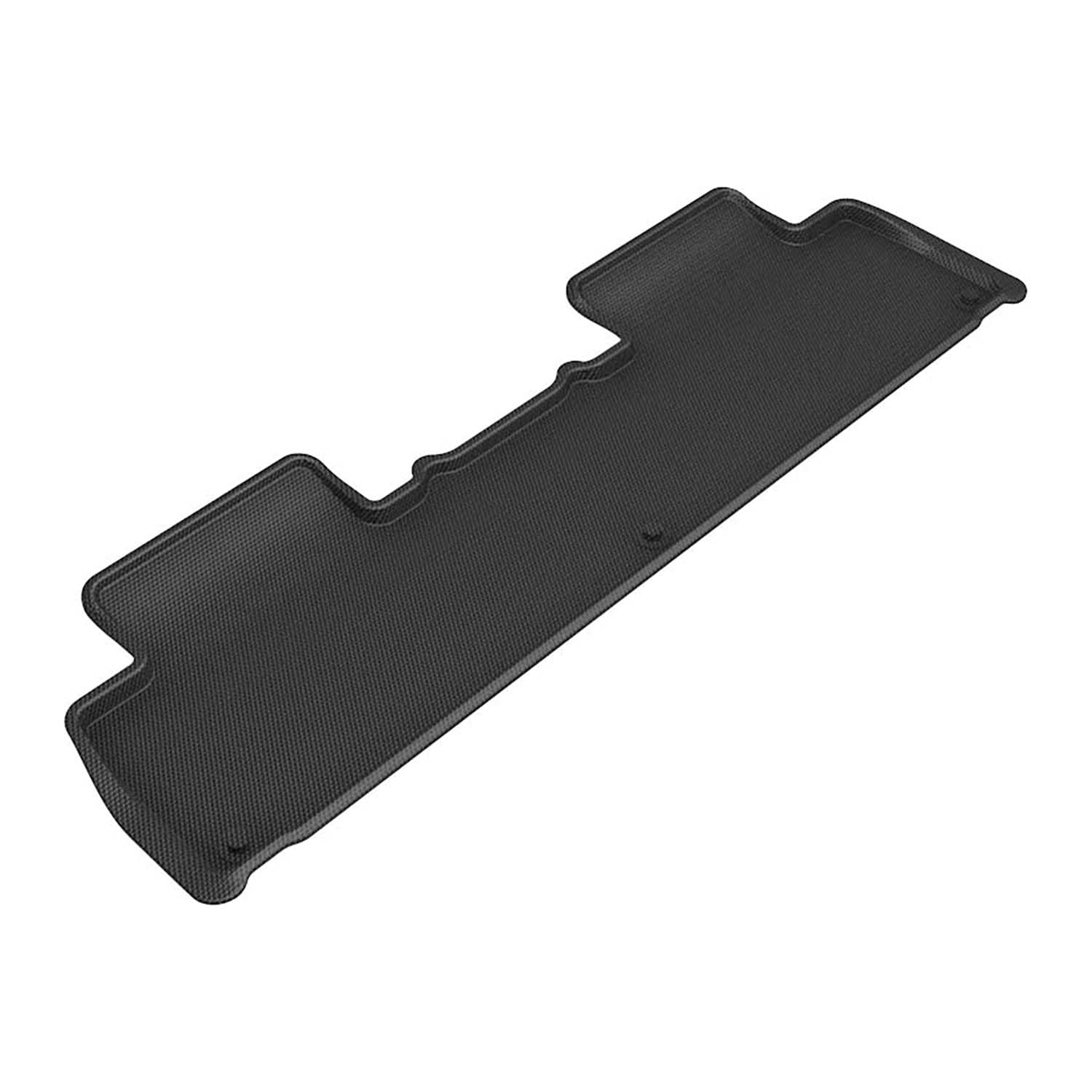 Kagu Floor Mat 3D MAXpider Custom Fit (Black) Compatible with RIVIAN R1S 2022-2026 - Second Row