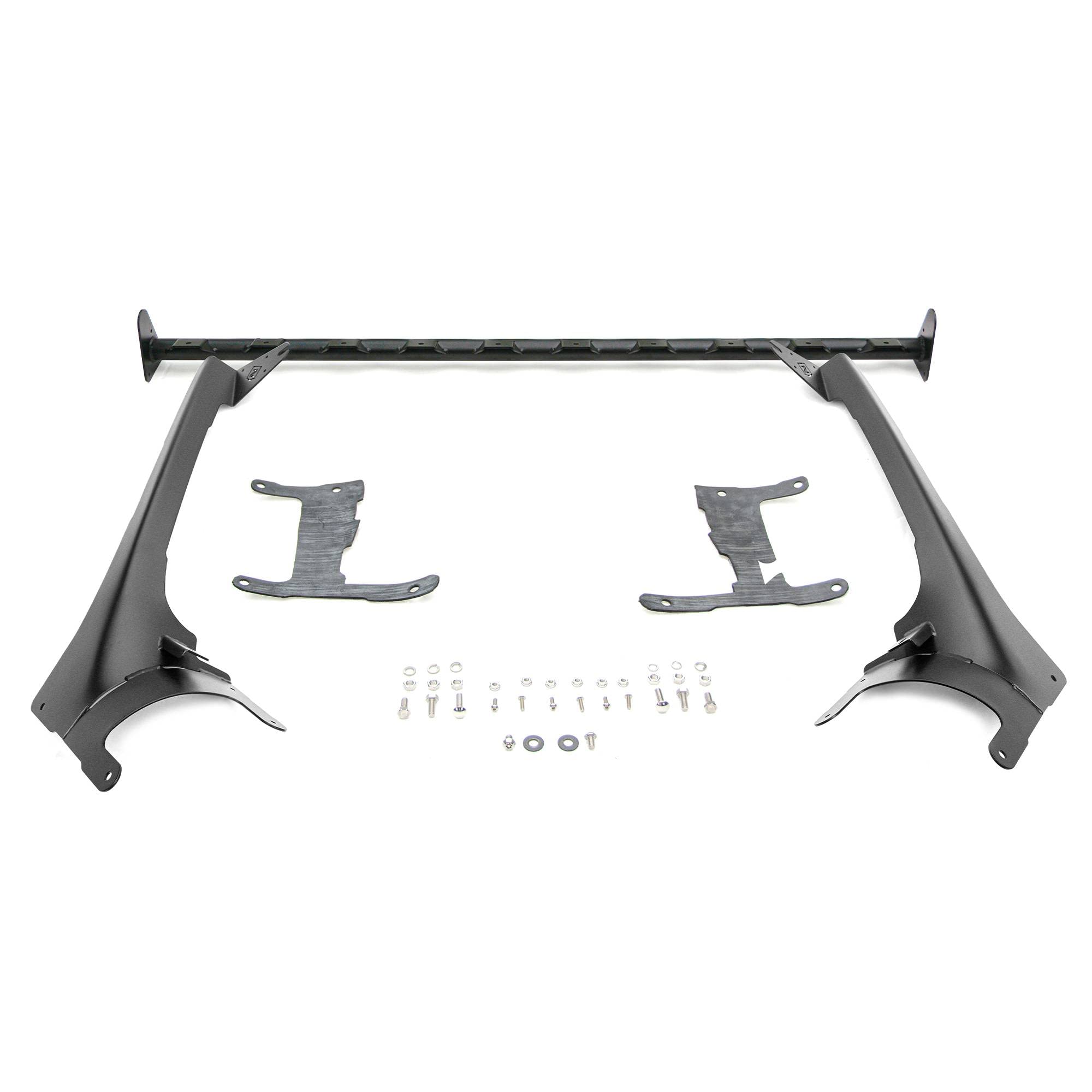 ZROADZ Front Roof LED Bracket Z934931-BK2 2019-2022 Jeep Gladiator Black