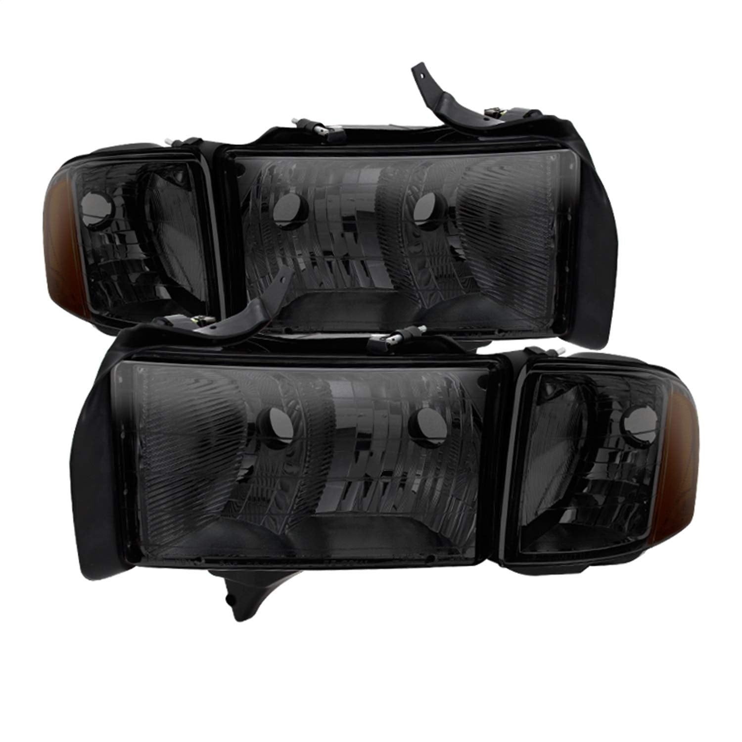 Xtune Hd-Jh-Dr99-Sp-Sm SPYDER Dodge Ram Headlight