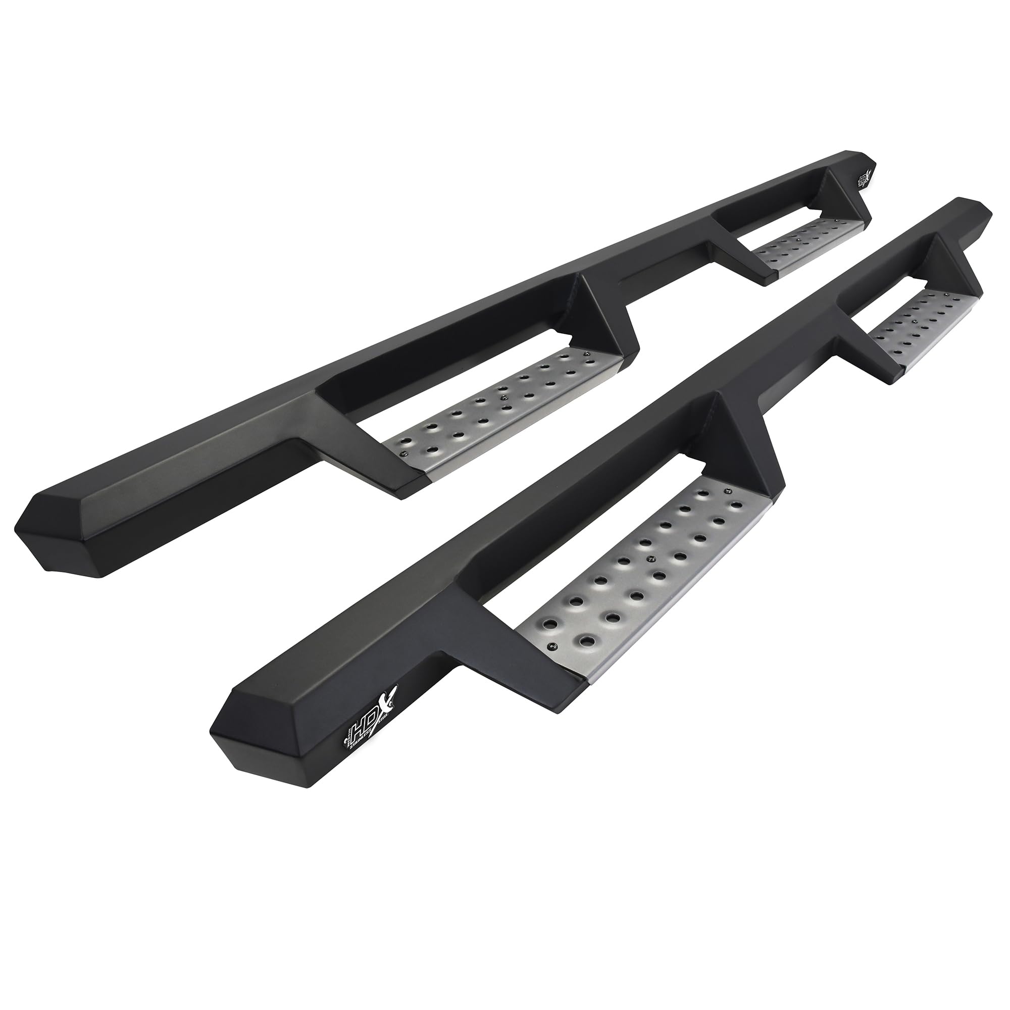 Westin HDX 56-142252 Stainless Drop Nerf Step Bars fits 2022-2023 Tundra Double Cab Textured Black 1 Pair