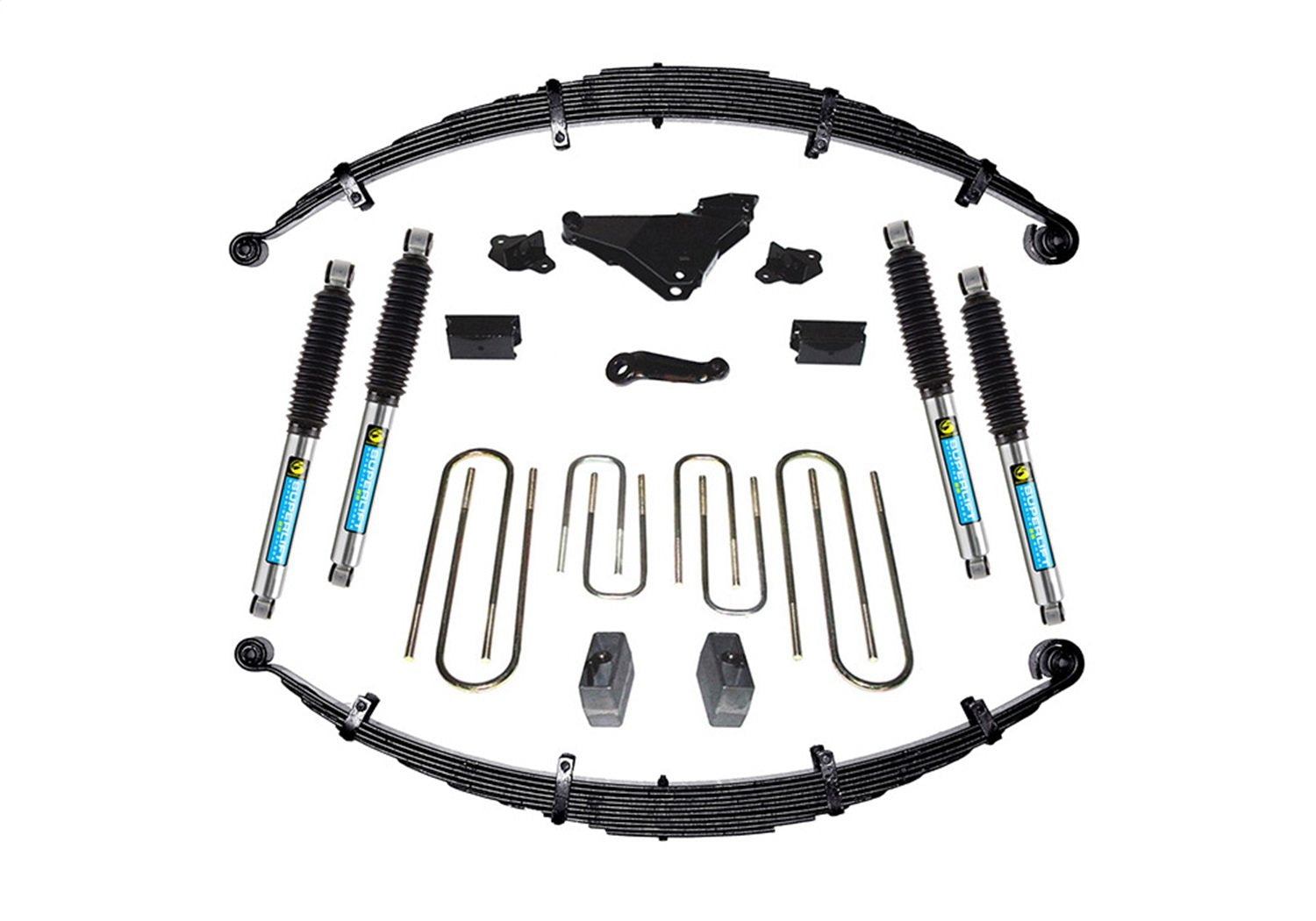 SUPERLIFT REALTRUCK SUSPENSION 6" Lift Kit for Ford F-250/F-350 | Complete Lift Kit with Front & Rear Bilstein 5100 Series Shocks | K638B | Fits 2000-2004 Ford F-250 / F-350