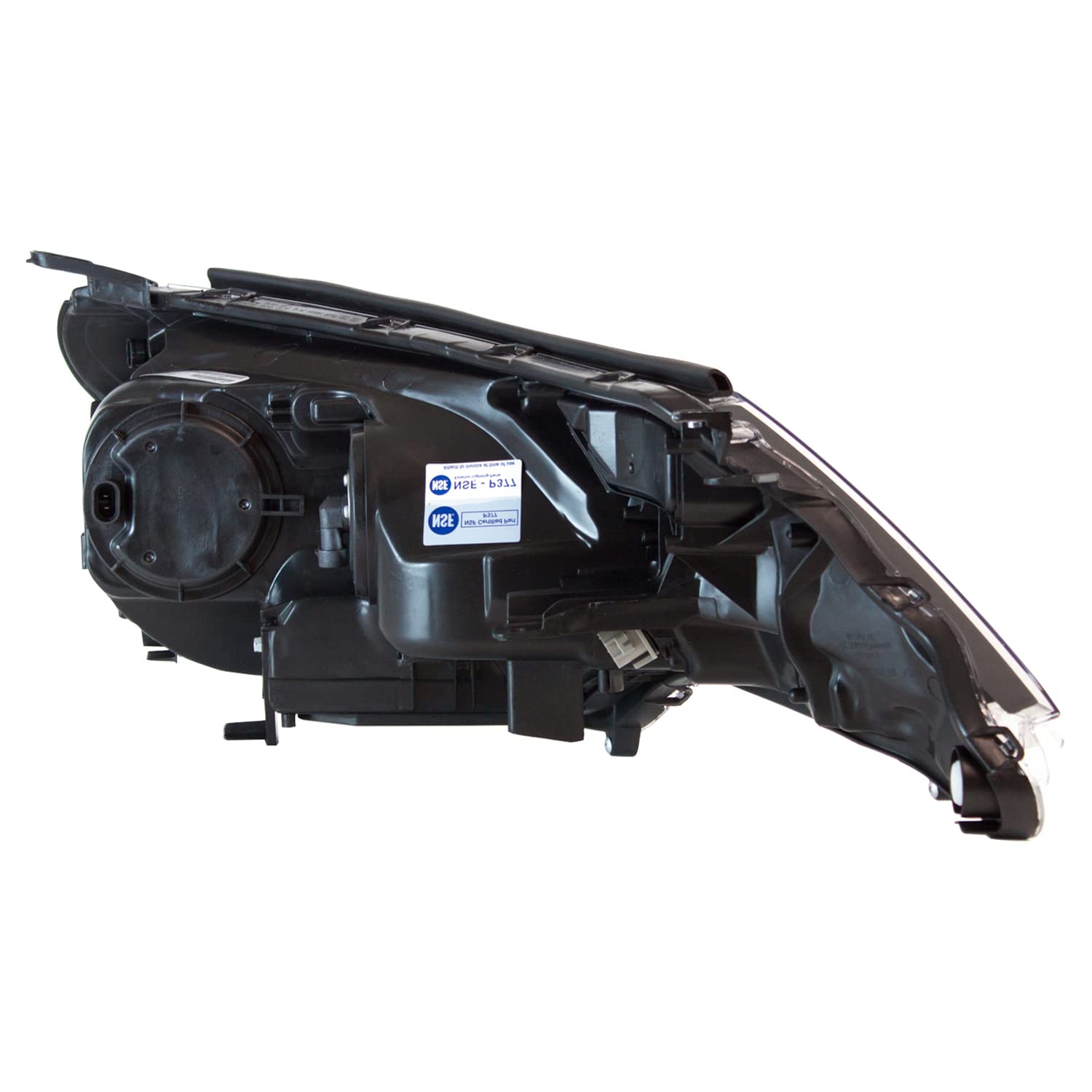 Left TYC Headlight Assembly Compatible with 2013-2015 Toyota Rav4