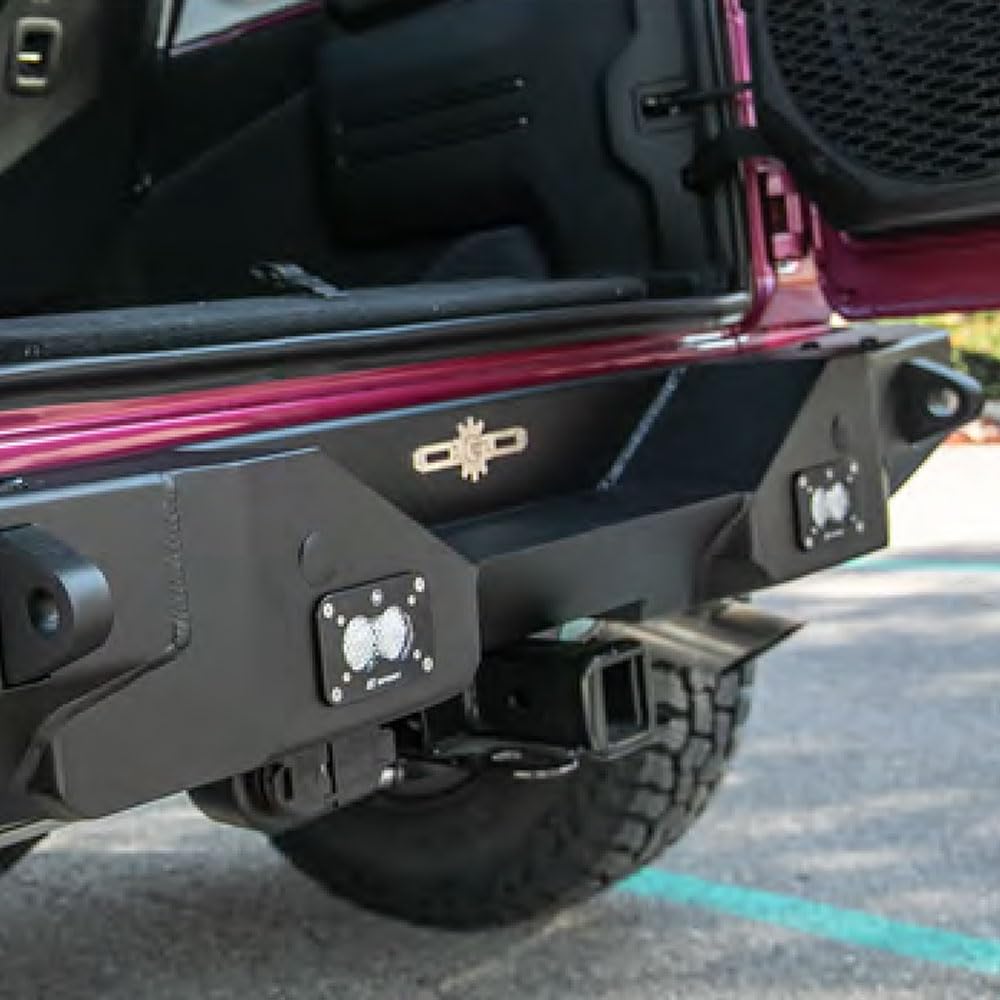 Rock Slide Engineering Mid GEAR Series Front and Full Rear Bumper Combo Kit for Jeep Wrangler JL 2018-2025 2/4 Door BPS-1000