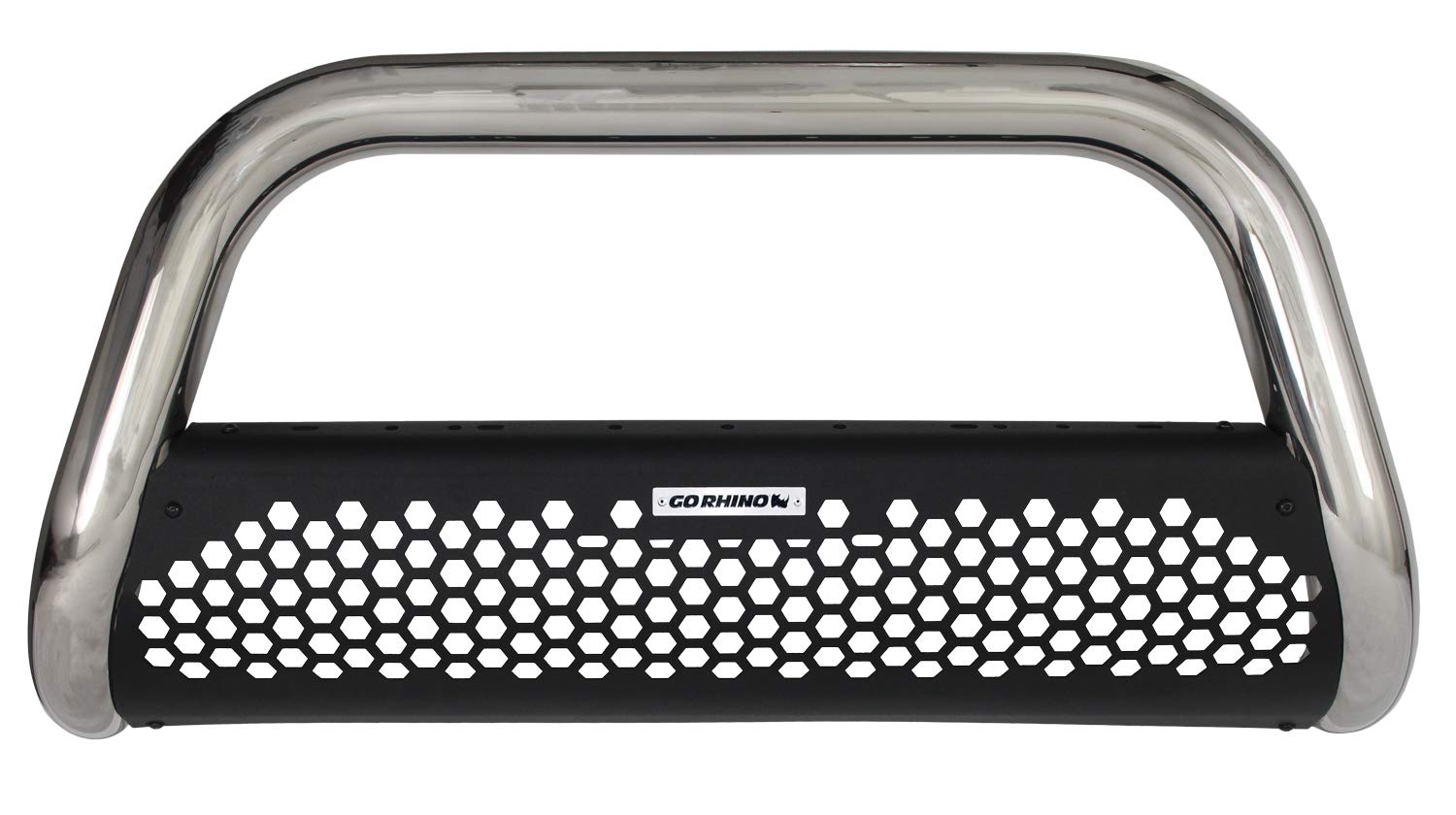 RC2 Grille Guard Go Rhino | Stainless Steel, Polished | 55366PS