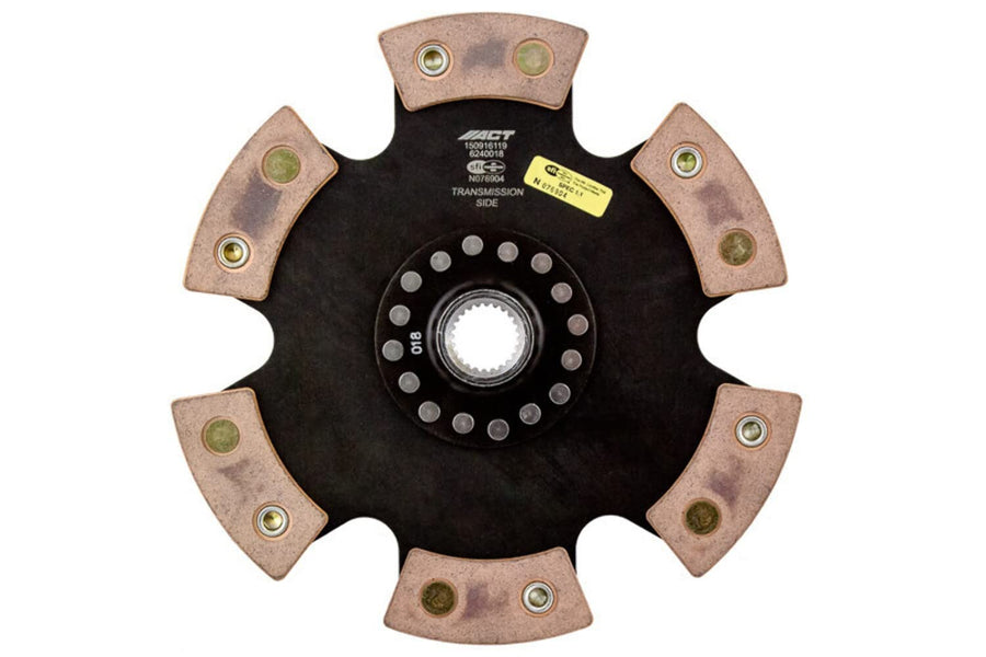 6-Pad ACT Rigid Race Clutch Disc 6240018