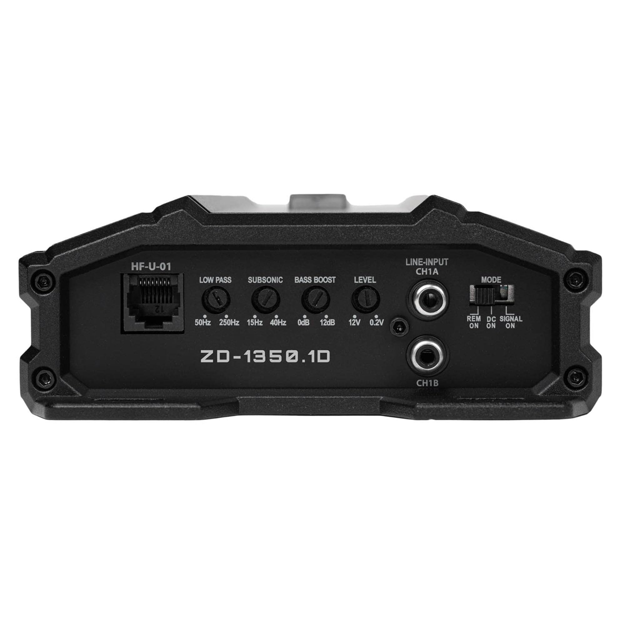 Hifonics Delta Zeus 1,350 Watt Compact Mono Block Nickel Plated Mobile Car Audio Amplifier with Auto Turn On Feature, ZD-1350.1D, Black