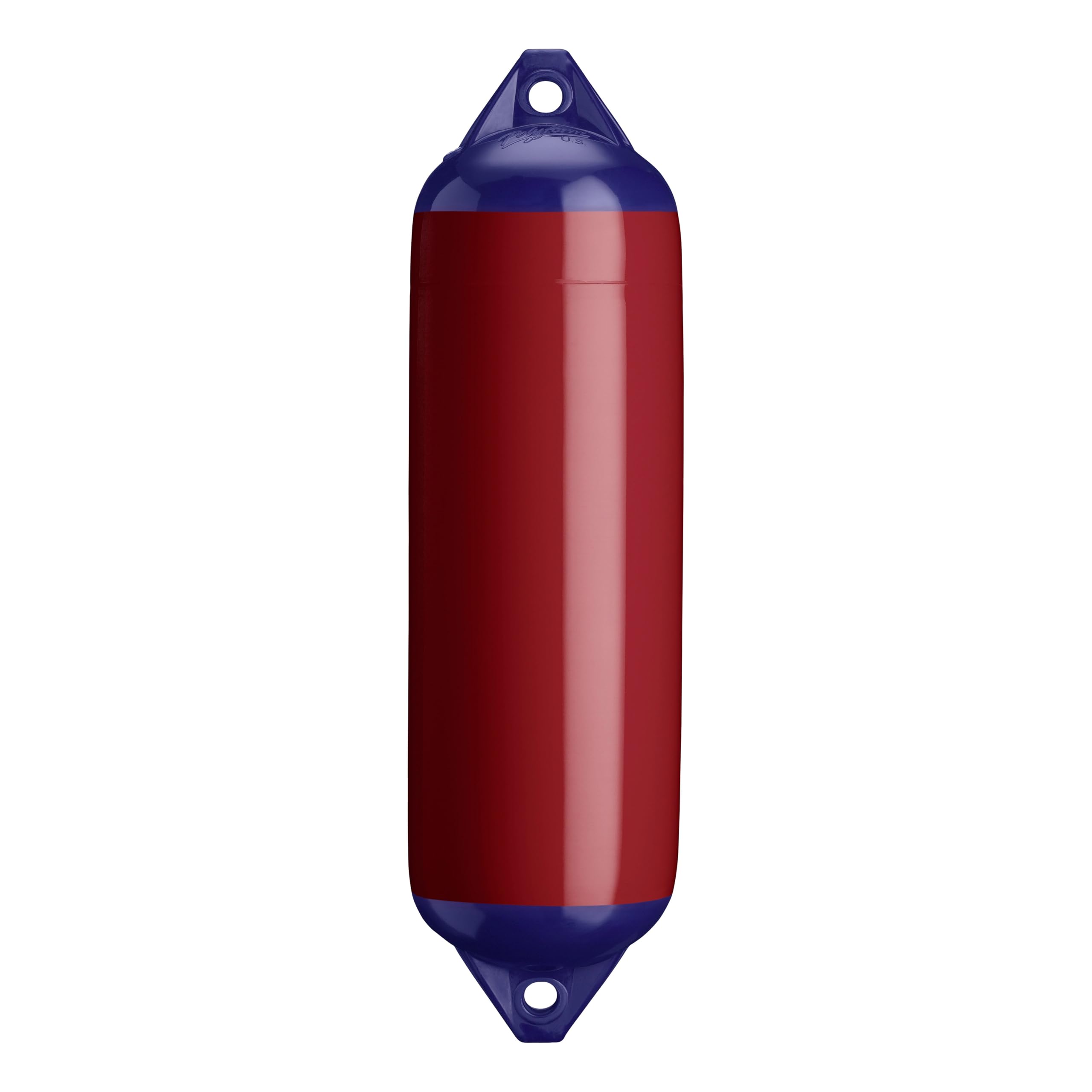 Polyform F-3 Standard Boat Fender F-Series - Burgundy Blue Ropehold