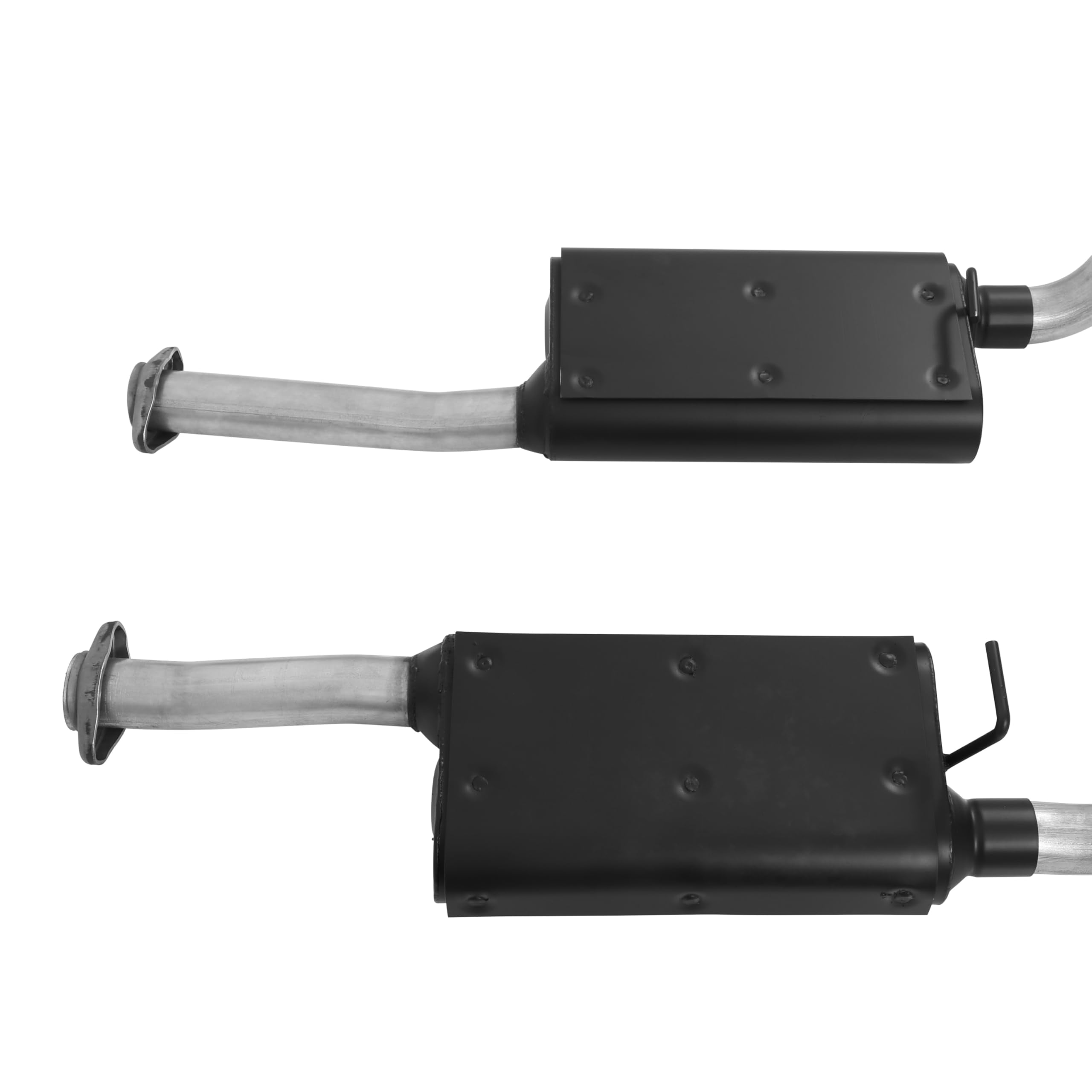 Force II Flowmaster 17106 Cat-Back Exhaust Kit 2.5 Inch Aluminized Steel Compatible with 1987-1993 Ford Mustang GT 5.0L