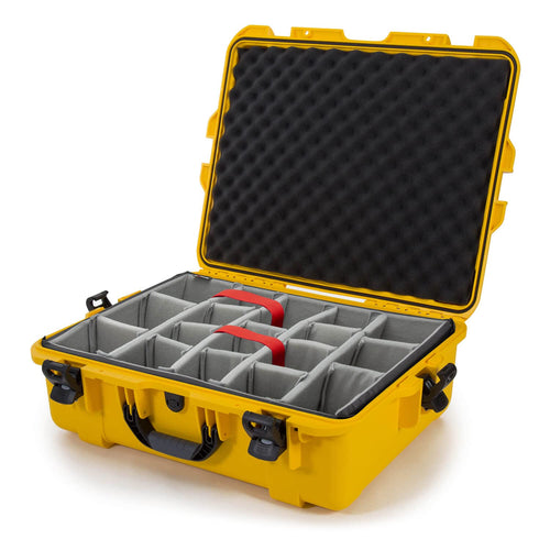 Waterproof Nanuk 945 Hard Case with Padded Dividers - Yellow