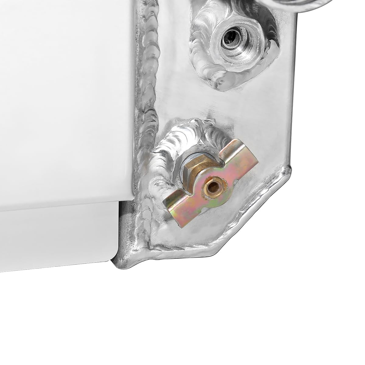 3 Row Radiator with Fan Shroud Spec-D Tuning Aluminum Compatible with 1982-1992 Chevrolet Camaro V8