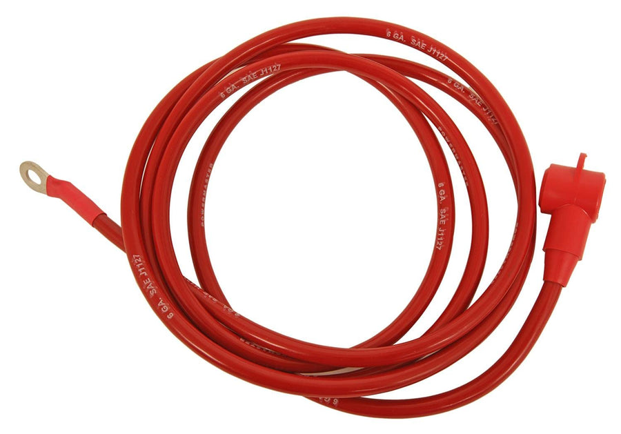 1-567 Powermaster Alt Charge Wire 6g 7 ft w/2-5/16 Eyelets