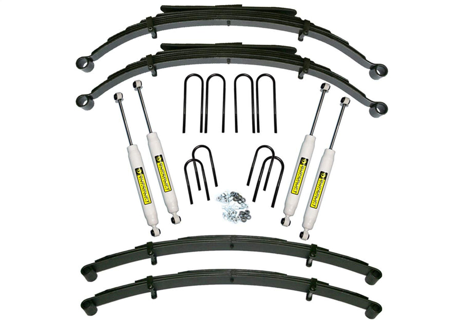 SUPERLIFT SUSPENSION RealTruck 4" Lift Kit for Chevy/GMC K-Series | Complete Lift Kit with Shadow Series Shocks | K419 | Fits 1973-1986 Chevrolet K10/K15; 73-91 Chevy Suburban; 75-86 Chevy Blazer 4WD