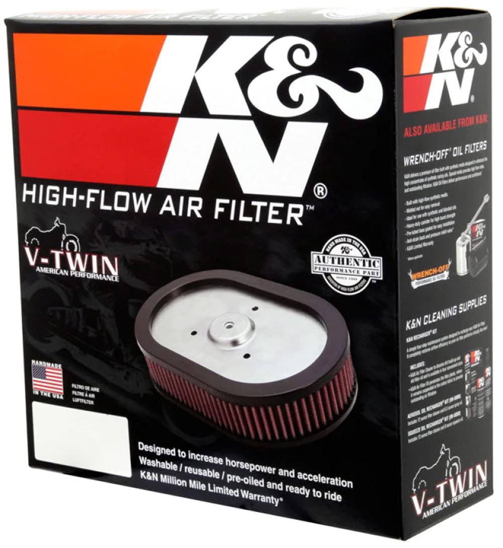 K&N Engine Air Filter: Premium, High Performance, Powersport Air Filter: Fits 2002-2010 BUELL (Firebolt XB12R, Lightning, CityX XB9SX, Long XB12SS, XB12SCG, Ulysses, and other select models) BU-9003