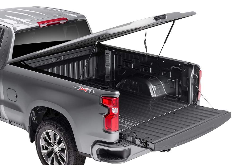 UnderCover Elite LX RealTruck One-Piece Truck Bed Tonneau Cover | UC3098L-PR4 | Fits 2019 - 2024 Dodge Ram 1500 (PR4 - Flame Red) Does Not Fit w/ Multi-Function (Split) Tailgate 5' 7" Bed (67.4")