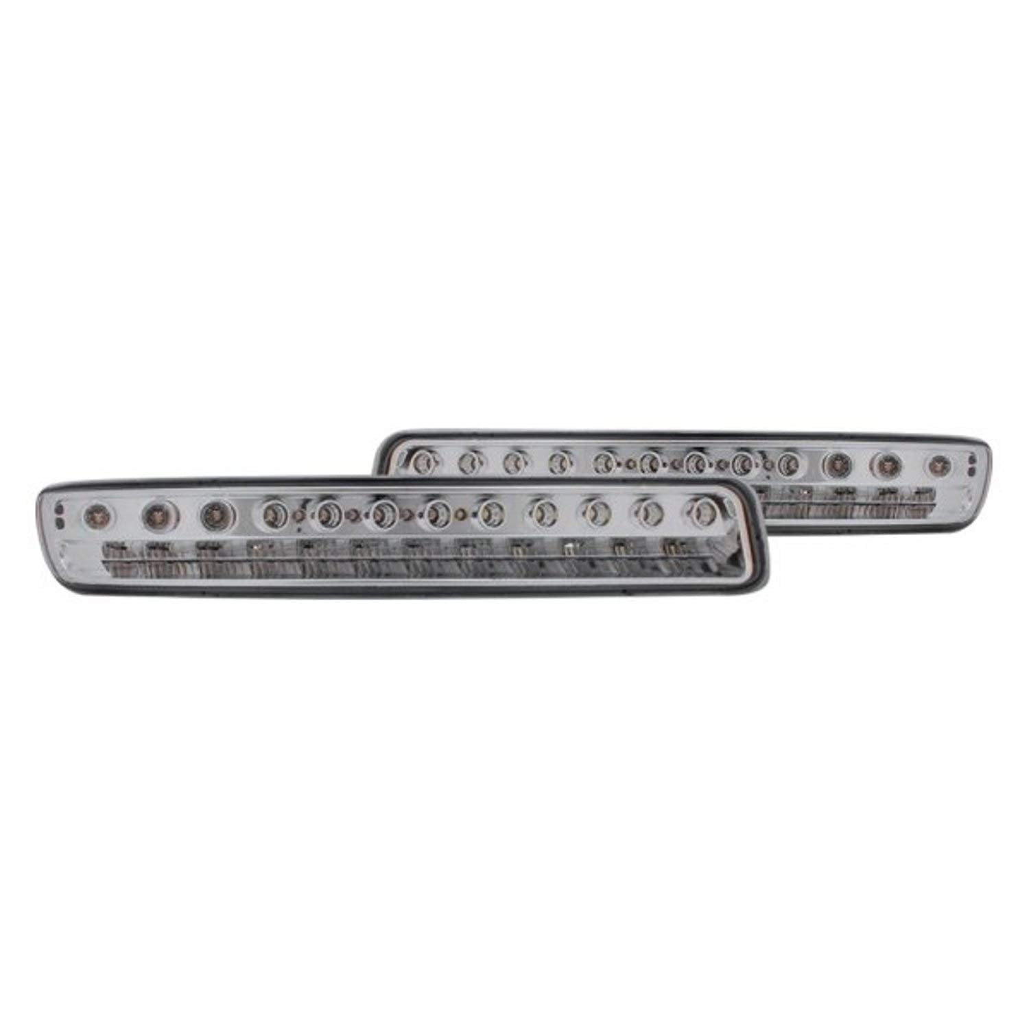 Anzo USA 511052 Chrome GMC SierraYukon LED Parking Light Assembly - (Sold in Pairs)