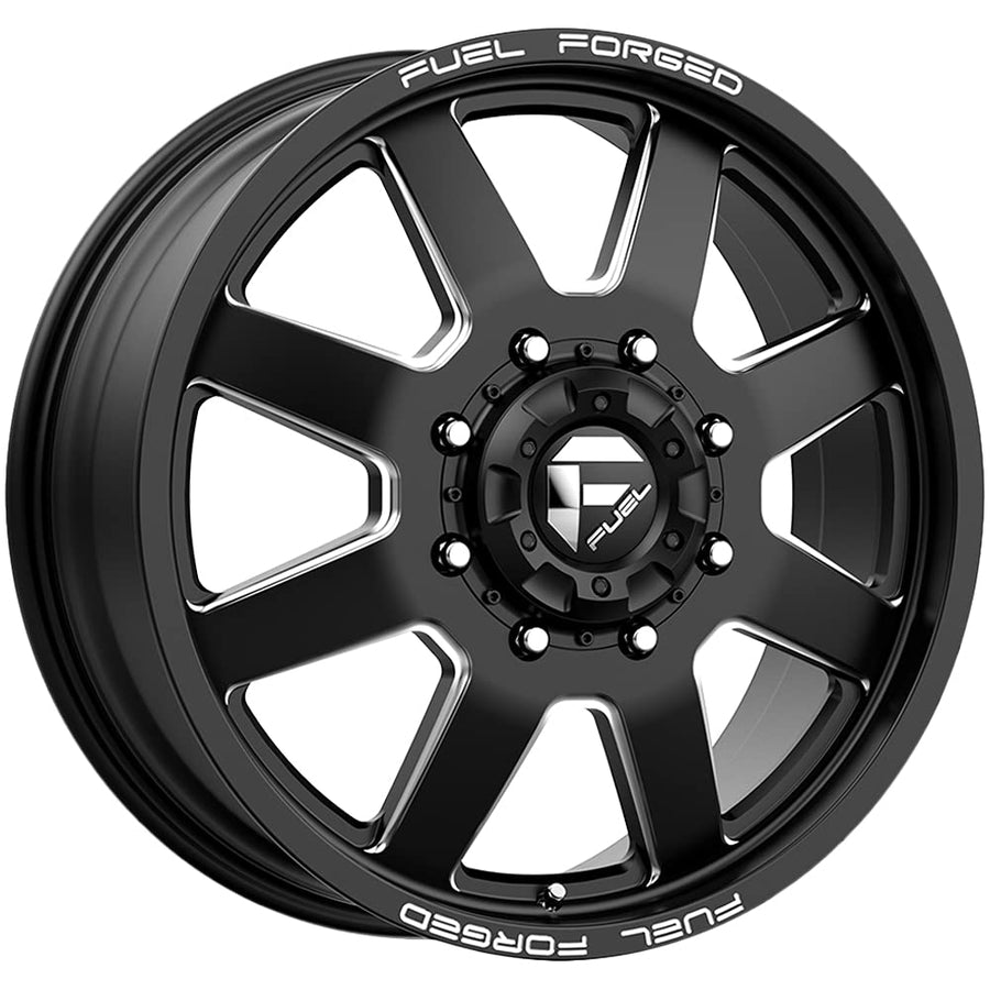 FUEL OFF-ROAD 24X8.25 DE09 FF09D, 8X210, 8.76, 105mm MATTE BLACK MILLED - DE09248293