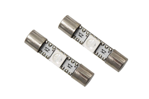 28mm Diode Dynamics SMF1 LED Bulbs (Pair), Green