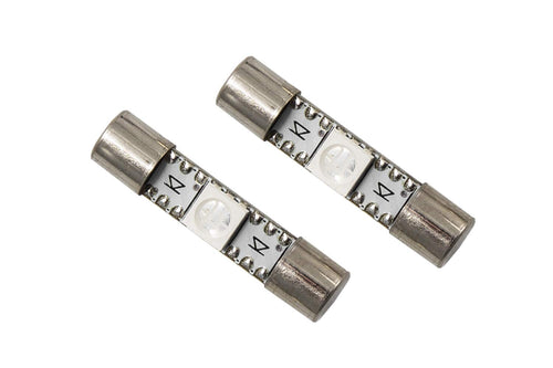 28mm Diode Dynamics SMF1 LED Bulbs (Pair), Green