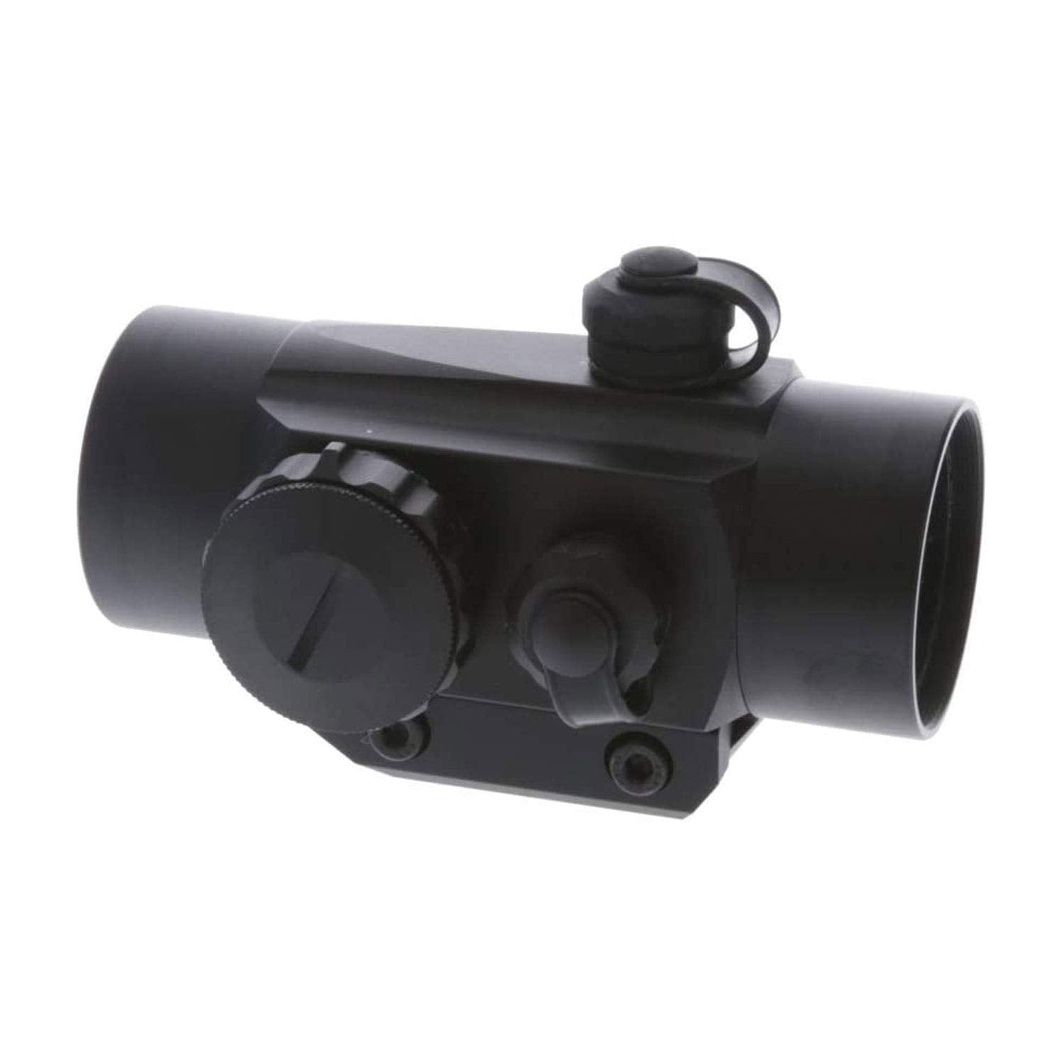 Dual-Color TRUGLO 1x30mm 5-MOA Hunting Durable Lightweight Waterproof Fogproof Shock Resistant Adjustable Aluminum Red / Green Dot Sight Flip-Up Lens Caps Included