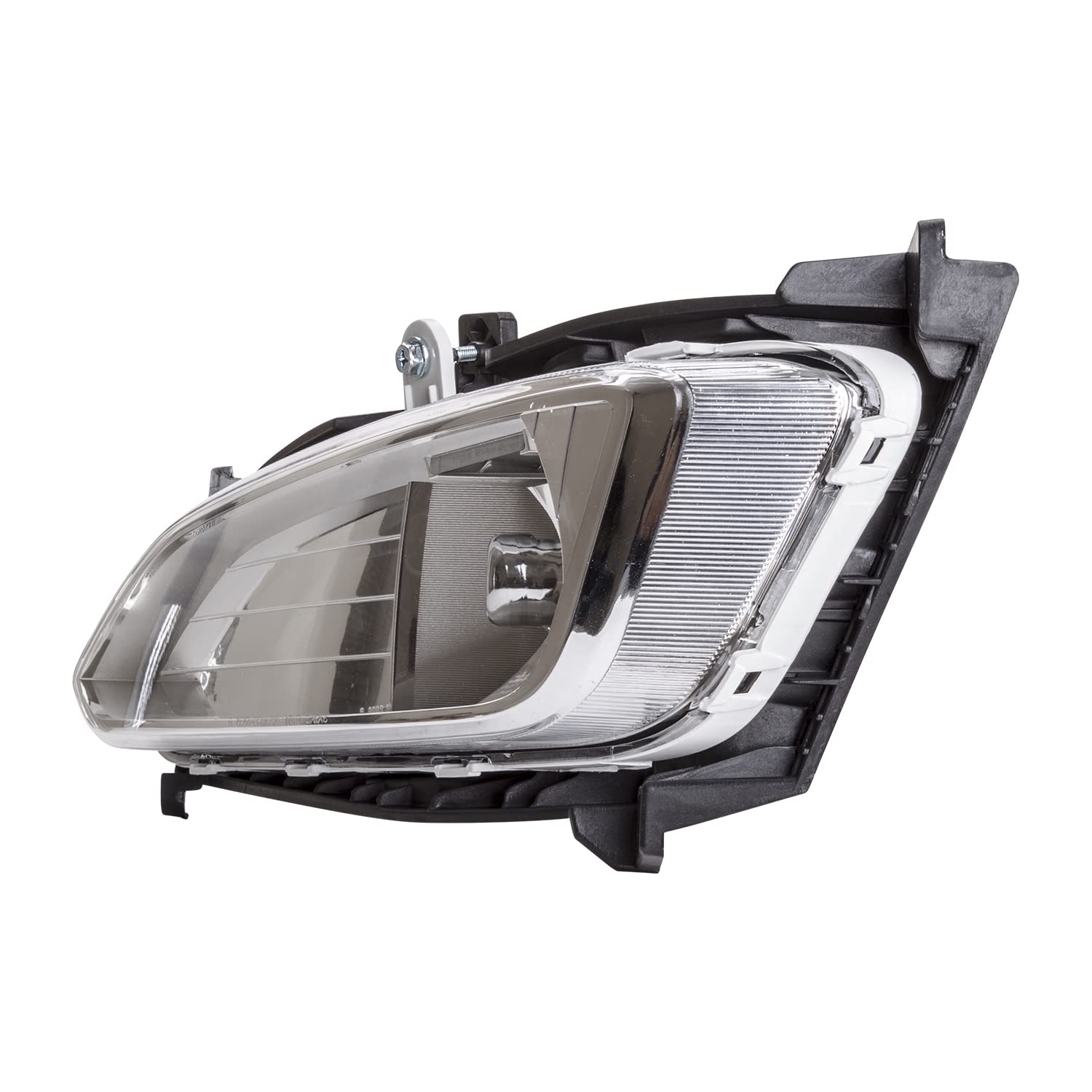 Left TYC Fog Light Assembly Compatible with 2013-2016 Hyundai Santa Fe