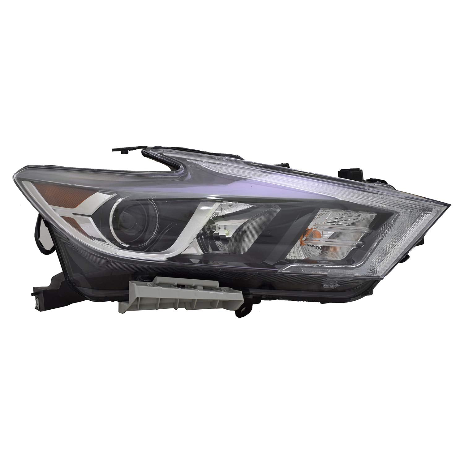 Right TYC Headlight Assembly Compatible with 2016-2018 Nissan Maxima