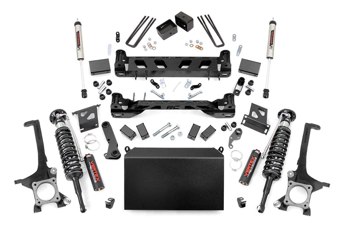 6" Rough Country Lift Kit for 2007-2015 Toyota Tundra 4WD - 75457 Vertex/V2