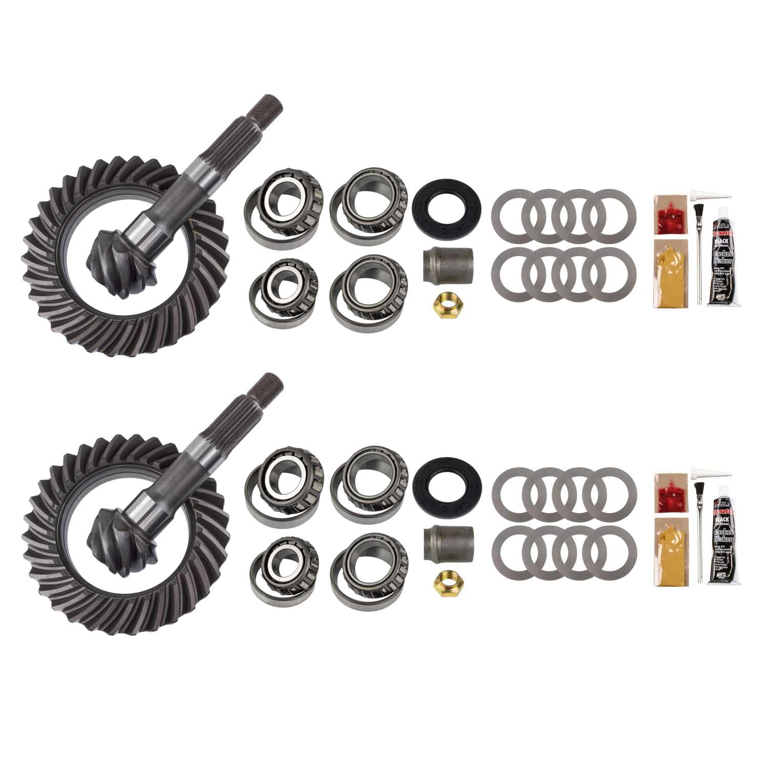 Motive Gear Differential Ring & Pinion Bearing Rebuild Kit MGK-600 For Suzuki 6.9" Gear Ratio 4.57, 10-Bolt 26 Spline 7 Pinion & 32 Ring Tooth - Fits 1985–1995 Suzuki Samurai, Replaces REV-SAMMY-457-K